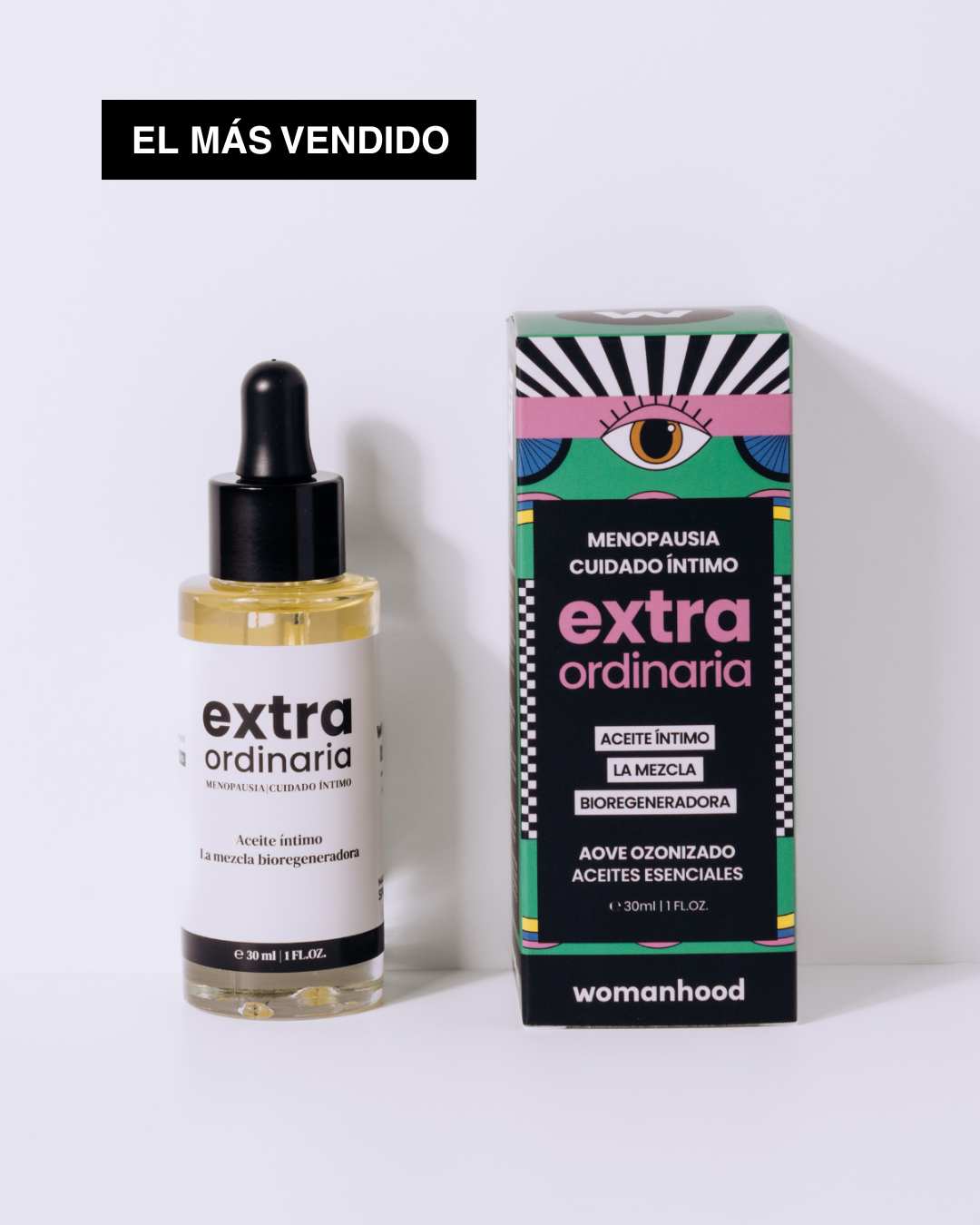 Aceite íntimo bioregenerador - Extraordinaria