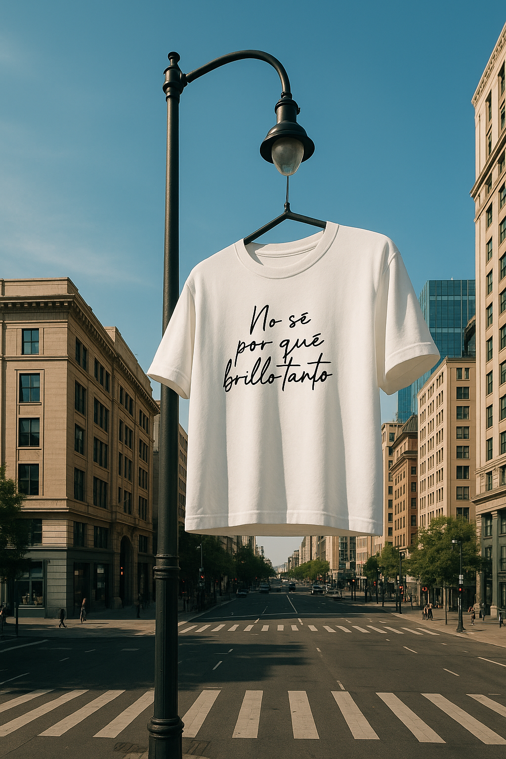 Camiseta womanhood "No sé por qué brillo tanto"