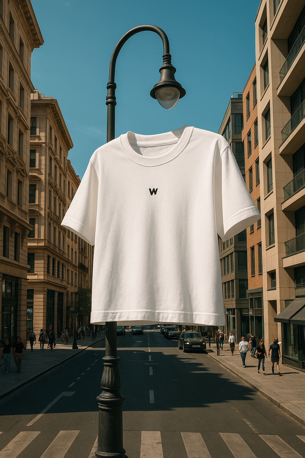 Camiseta bordada W