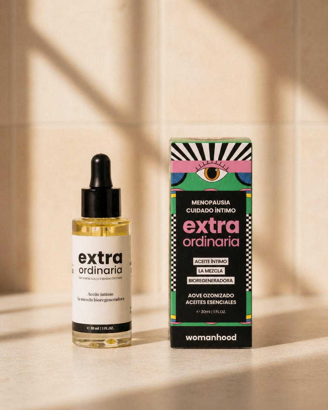 Aceite íntimo bioregenerador - Extraordinaria